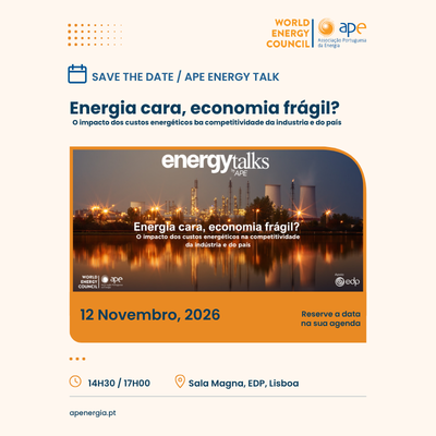 APE eenrgy Talk Energia cara, economia fragil