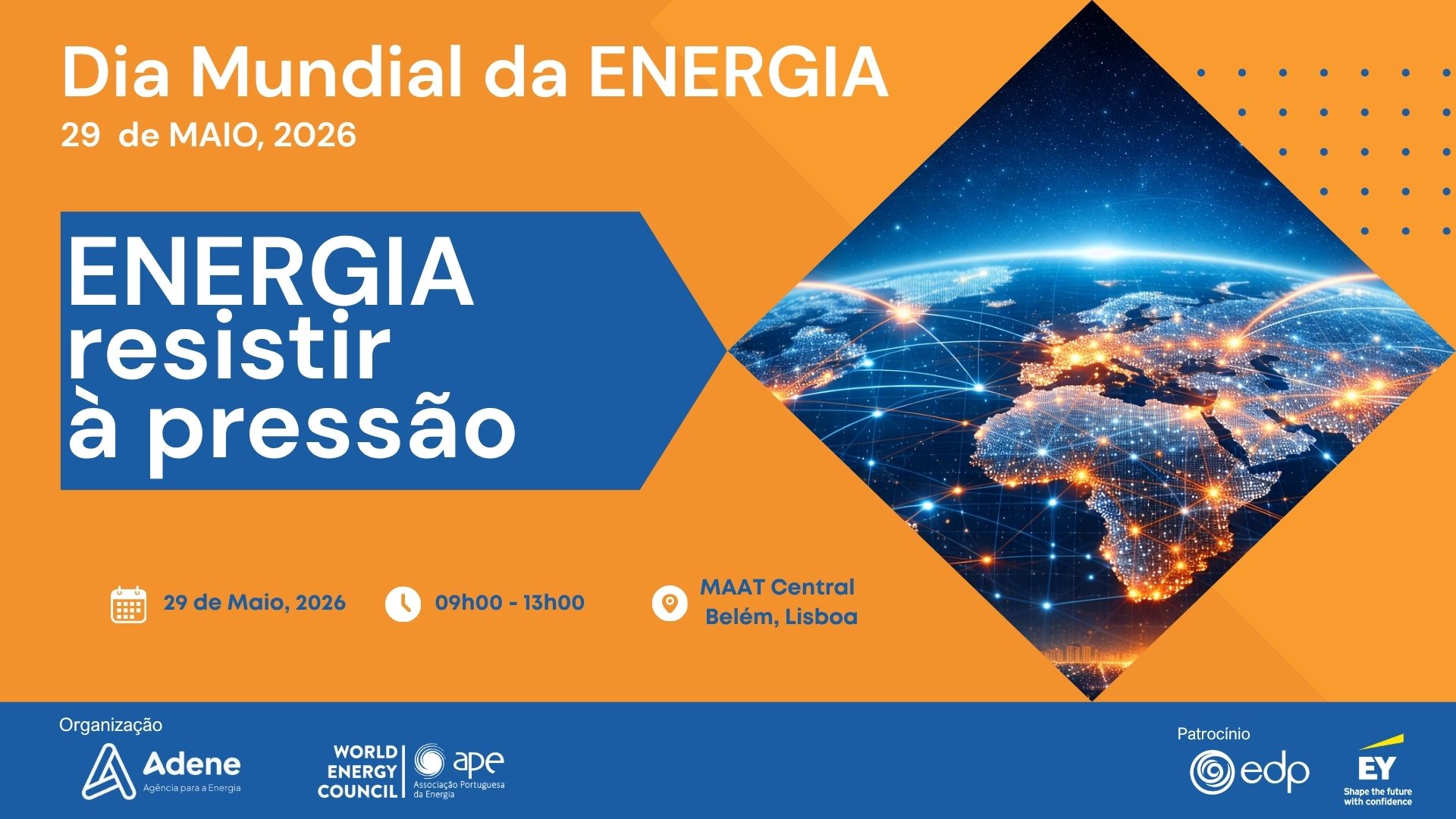 Composição gráfica evento do dia Nacional da Energia 2024