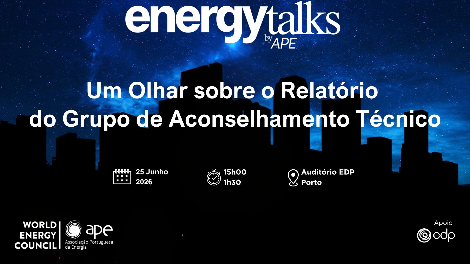 aperesentação APE energy Talk Relatório GAT